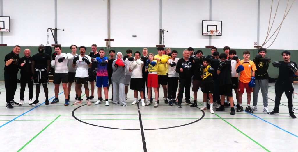 Die DBS - Trainingsteilnehmer am 8. Jan. 2